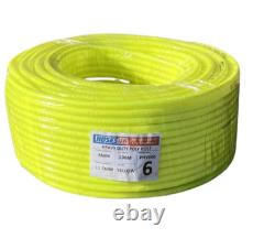 100m Water Fed Pole Hose 6mm Microbore Pipe WFP FREE Clips & Driver