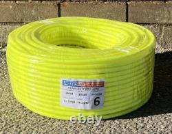 100m Water Fed Pole Hose 6mm Microbore Pipe WFP FREE Clips & Driver