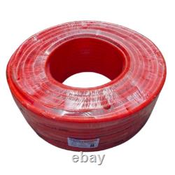 100m Water Fed Pole Hose 8mm Microbore Pipe WFP FREE Clips & Driver Orange