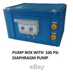 100psi SHURFLO Pump box. Water fed pole. Window cleaning. Wfp