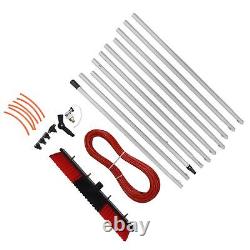(10.5m Pole Plus 50cm Water Brush)Water Fed Pole Kit Full Accessories Alloy