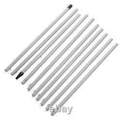 (10.5m Pole Plus 50cm Water Brush) Water Powered Cleaning System Large