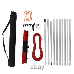 (10.5m Pole Plus 50cm Water Brush) Water Powered Cleaning System Large