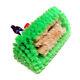 10? Water Fed Pole Nylon Foot-ball Boar Hair Brush, Window Cleaning French Panes