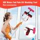 10m Adjustable Water Brush Window Cleaning Pole Solar Panel Cleaner Brush Set Uk