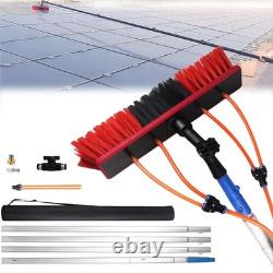 10m Water Fed Pole Kit Solar Panel Cleaning Kit Window Cleaning System 20M Hose