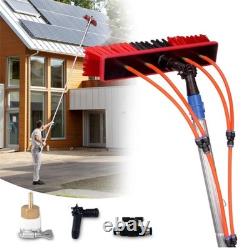 10m Water Fed Pole Kit Solar Panel Cleaning Kit Window Cleaning System 20M Hose