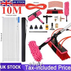 10m Water Fed Pole Kit Solar Panel Window Cleaning Pole with Extendable Handle