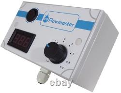12V 20A Digital Water Pump Controller for Waterfed Pole Window Cleaning white