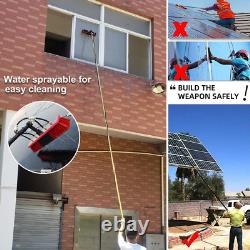 12ft 30ft Window Cleaning Pole Water Fed Pole Kit Telescopic Brush Extendable