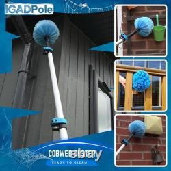 12ft Telescopic Water-Fed Window Cleaning Pole Kit