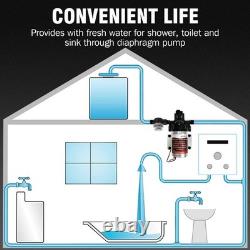 12v 100psi 5.2lpm Diaphragm Pump For Water Fed Pole Window Cleaning