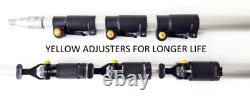 13ft Window Cleaning Pole Hose Fed Window Cleaner Equipment Extendable Brush Kit