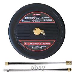 13inch High Pressure Power Washer Flat Surface Cleaner with 2 Power Washer