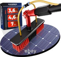 15FT Telescopic Water Fed Window Cleaner Brush Effortless Crystal Clear Shine