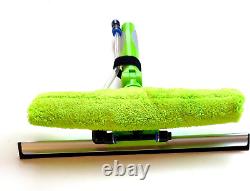 16ft-20ft-24ft Telescopic Water Fed Window Cleaning Pole, Solar Panel Roof Brush
