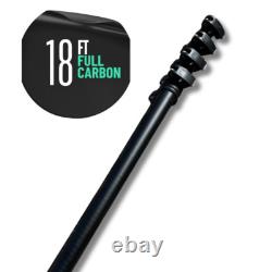 18 foot Carbon fibre window cleaning pole