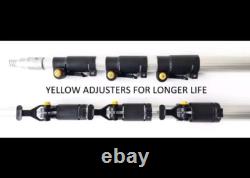 18ft Window cleaning Pole Water Fed Telescopic Hose Fed Cleaner Brush