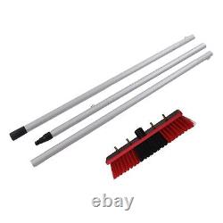 (1) Water Fed Telescopic Brush Alloy Portable Stable Water Fed Pole Kit