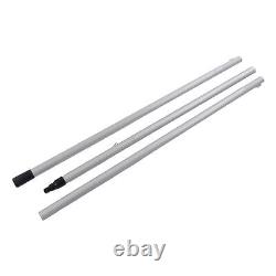 (1) Water Fed Telescopic Brush Alloy Portable Stable Water Fed Pole Kit