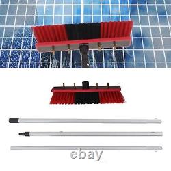 (1) Water Fed Telescopic Brush Alloy Portable Stable Water Fed Pole Kit