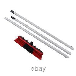 (1) Water Fed Telescopic Brush Alloy Portable Stable Water Fed Pole Kit