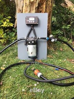 200 Litre Window Cleaning Water Tank, Pump And Flowmeter