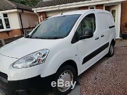 2012 peugeot partner window cleaning van + 2 man water fed pole system