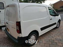 2012 peugeot partner window cleaning van + 2 man water fed pole system