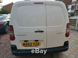 2012 peugeot partner window cleaning van + 2 man water fed pole system