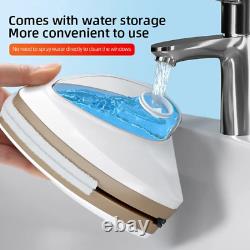 2024 NEW Magnetic Glass Window Cleaning Tool Water Discharge Double-Layer Wiper