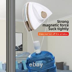 2024 NEW Magnetic Glass Window Cleaning Tool Water Discharge Double-Layer Wiper