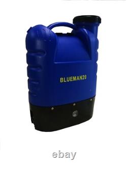 20L WINDOW CLEANING BACKPACK BLUE MAN AND 30 FT GLASS FIBRE POLE Set