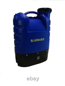 20 L Window Cleaning Backpack Blue Man And 30 Ft Impressor Gs Pole Set