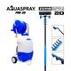 20' Telescopic Window Cleaning Pole & 20l Pure Water Tank Trolley Professional