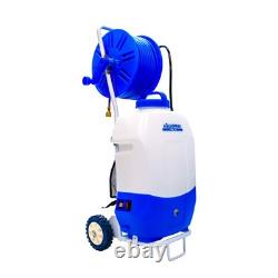 20' Telescopic Window cleaning Pole & 20L pure water tank trolley PROFESSIONAL