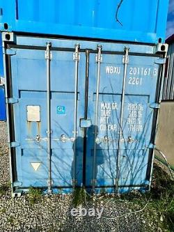 20 foot shipping container Water Tight, Good, Clean With Carpet, Window And Door