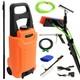 20ft Telescopic Water Fed Window Cleaning Pole 30l Water Tank Trolley Kit