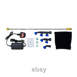 20ft Window Cleaning Telescopic Water Fed Pole + 45L Spray Tank Trolley System