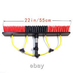 22 Inch Solar Panel Cleaning Water Fed Brush for Window Cleaning Window Cleaner