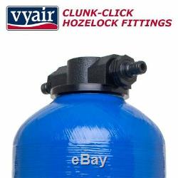 25L DI Resin Vessel For Window Cleaning + Clunk Click Fittings Filled MB-115
