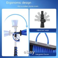 25ft Water Fed Window Cleaning Pole Cleaner Equipment Extension Brush Kit