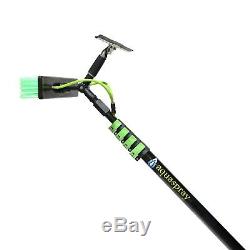25ft Window Cleaning Telescopic Water Fed Pole Squeegee & 45L Spray Tank Trolley