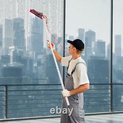 26FT Water Fed Pole Cleaning Brush Tool For Window+ Solar Panel Clean Washing