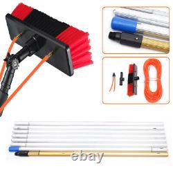 26FT Water Fed Pole For Window & Solar Panel Cleaning Washing Tool Lightweight