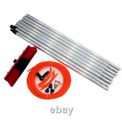 26ft Long Cleaning Brush Windowith Car Cleaning Tool with 65ft Water Hose