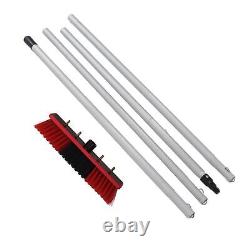 (2)Telescopic Water Feed Brush Water Feed Bar Kit Easy To Use Alloy Corner