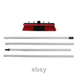 (2) Water Fed Telescopic Brush Durable Alloy Stable Water Fed Brush Spray