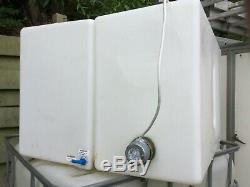 2 x 210 litre Pure Water Tanks WFP, 1 with 3KW immersion Window Cleaning