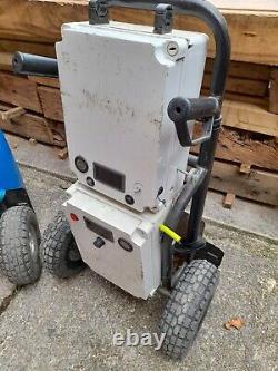 2x Water fed Window Cleaning Trolley's with spares + charger. See description